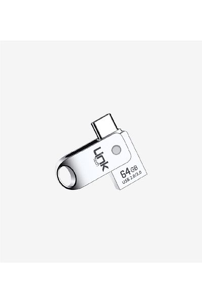 Linktech 64Gb Type-C Usb-A Otg Flash Memory Dual Connection