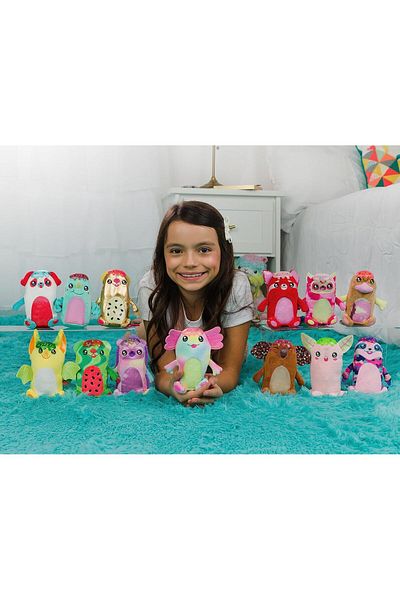Crushie Fluffies Series 1: 10" Collectible Crushable Plush Toys for Ages 3+ – 12 Total to Collect!