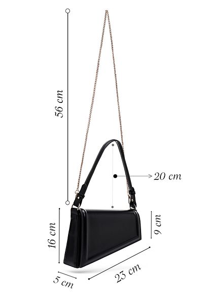 Derimod Women's Black Classic Shoulder Bag 25Sbd293218