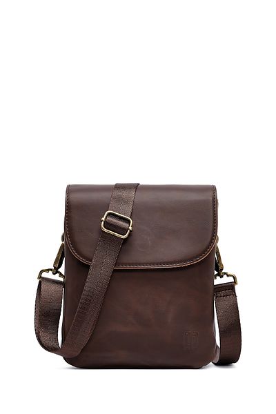 Derimod Men's Brown Messenger Bag 25Sbd300918