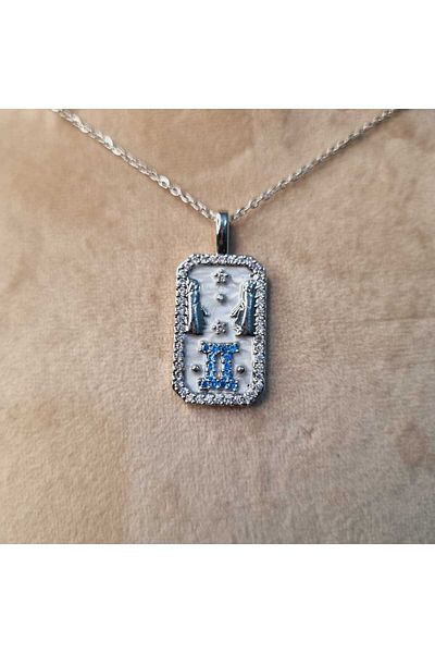 Defne Aksesuar Twins Zodiac Sign Necklace