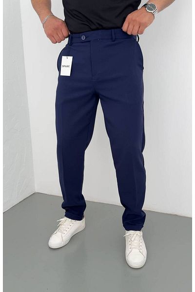 REX MODA Men's Old Money Double Fabric Trousers