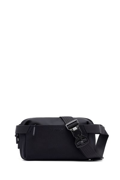 Derimod D-Pack Men's Black Waist Bag 25Sbd30266F