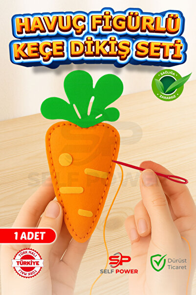 Self Power Çocuklar İçin Kendin Yap Keçe Dikiş El Sanatları 3 Yaş Ve Üzeri Ço...