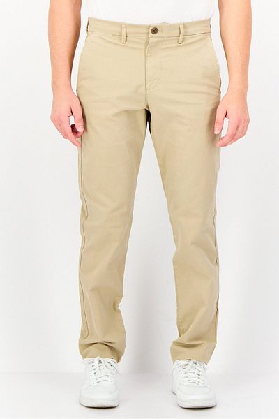 GAP Men Regular Fit Solid Chino Pants, Beige