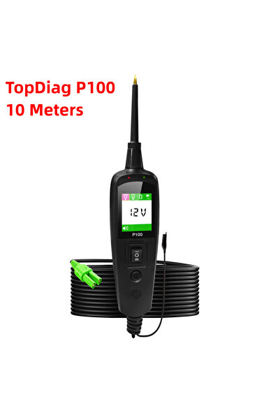 Choice1 جهاز فحص الدوائر الكهربائية للسيارات TopDiag P100 بطول 10 أمتار، مزود...