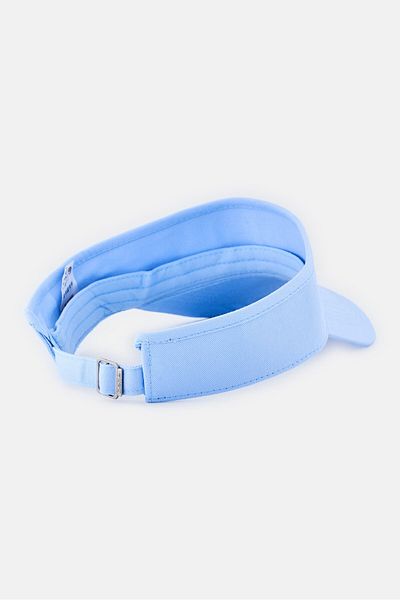 Bebe Women Brand Logo Sunvisor Cap, Baby Blue
