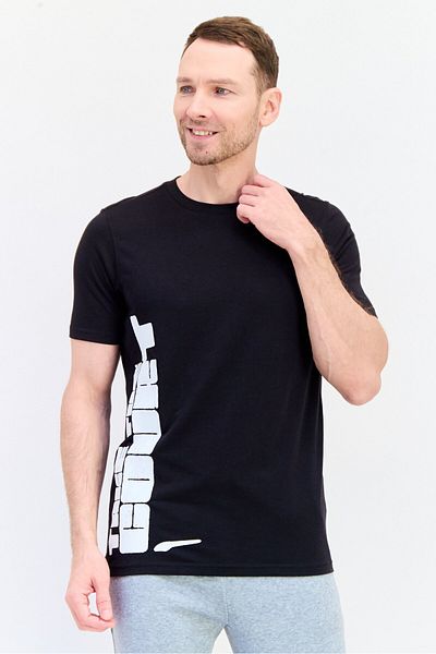 Puma Men Sportswear Fit Short Sleeve Outdoor T-Shirt, Black