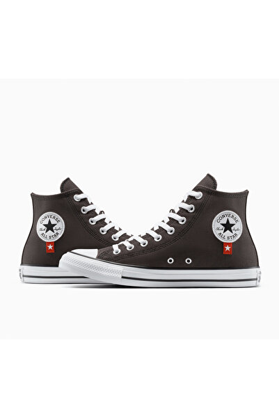 Converse Sneakers Converse Chuck Taylor All Star Logo Tag, Brown, Unisex