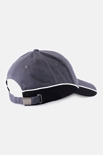 Tapout Men Embroidered Logo Twill Cap, Grey