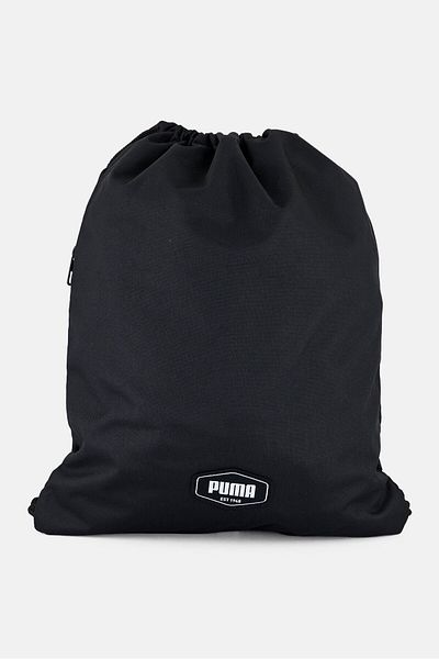 Puma Men Brand Logo Gym Sack Bag, Black