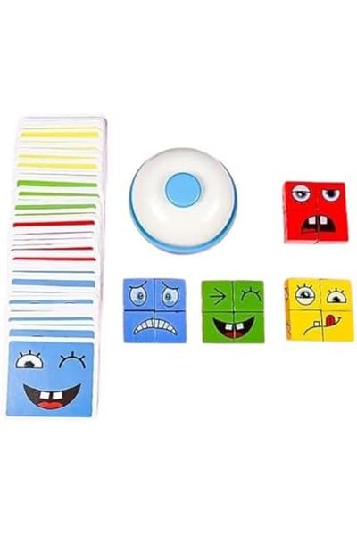Other Colorful Dice Game with 12 Cubes and 52 Face Challenge Cards for 1-4 Players.