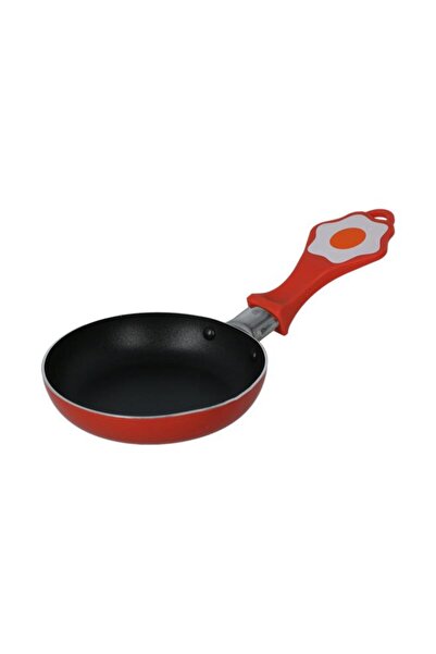 Generic Evri Non-Stick Egg Fry Pan Red and Black
