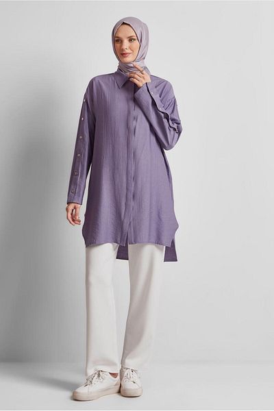 Alvina Tunic with Clip Detail 45681