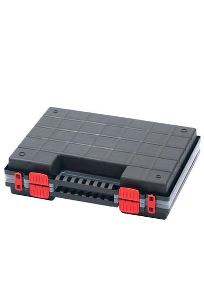 Generic Kistenberg Nors Duo 40 Durable Tool Organiser with Removable Separators Black and Red