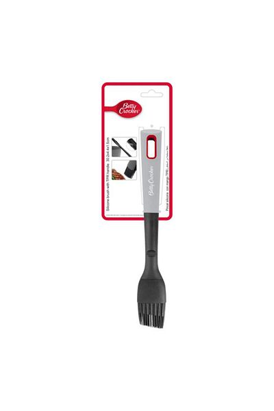 Generic Betty Crocker Silicone Brush with Thermoplastic Rubber Handle Black and Grey