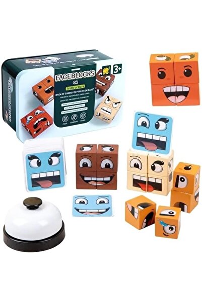 Other بطاقات تحدي الوجه: الحقيقة أو التحدي مع 16 نردًا خشبيًا ملونًا من 1 إلى...