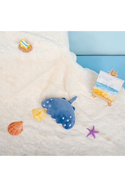 Choice 1PC Cartoon Marine Animal Devil Rays Doll Plush Toy Ornament Stuffed Animal Manta Ray Plush Keych...