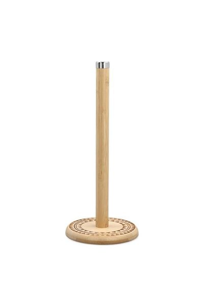 Generic حامل لفافات مناديل من الخيزران من Bien Servi، بني، 35 × 14 سم، G18-X268