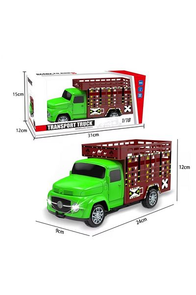 rexa Remote Control Transport Truck Toys for Kids With Light