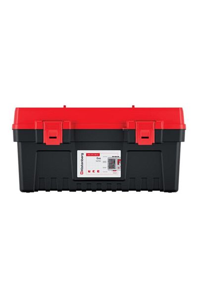 Generic Kistenberg EVO 55 Durable Tool Box with Removable Separators Black and Red