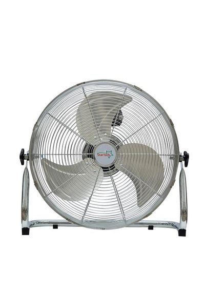 Generic StarTech 90W Adjustable Angles Energy Saving Heavy Duty Industrial Floor Fan Silver 40.64cm