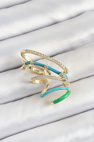 Leyaton LWLHMRS-IEG ieg ™   أقراط نسائية من الذهب عيار 18 قيراط مرصعة بحجر ال...