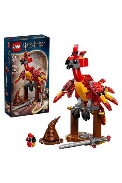 LEGO ®   Harry Potter. ™   Fawkes ™ : Dumbledore's Phoenix 76448 - Figure Building Set for 8+ Children (299P)
