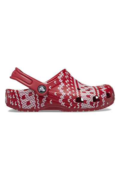 Crocs Saboti toddler classic holiday sweater clog - multi