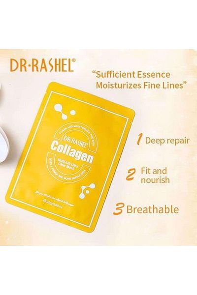 DR.RASHEL DR RASHEL Collagen Multi-lift Ultra Glow Mask 25g*5pcs