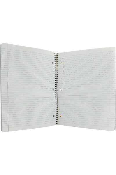 Roco Neon Purple Single Ruled Notebook A4 - 100 Sheets (Arabic)