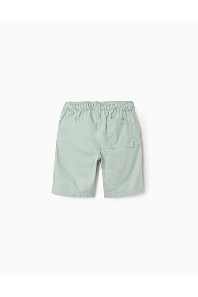 Ziddy Cotton Poplin Shorts for Boys 'Midi', Green