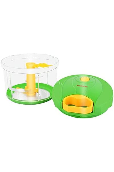 Winsor Manual Onion Cutter | Transparent Vegetable Chopper With Stainless Steel Blades | Multifuncti