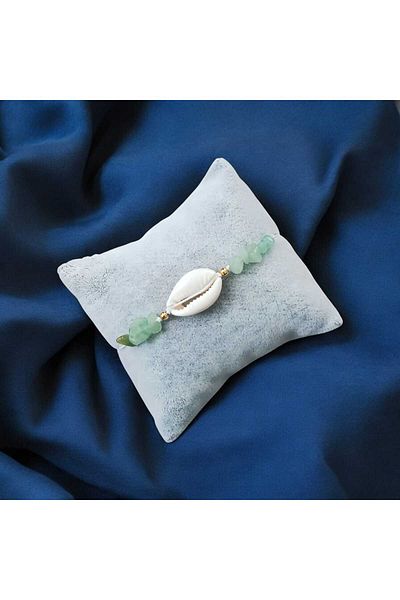 devritarz Aventurine Stone Healing Natural Stone Macrame Braided Bracelet Design