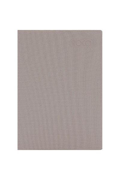 Roco Neon Light Grey Lined Notebook A5 - 40 Sheets