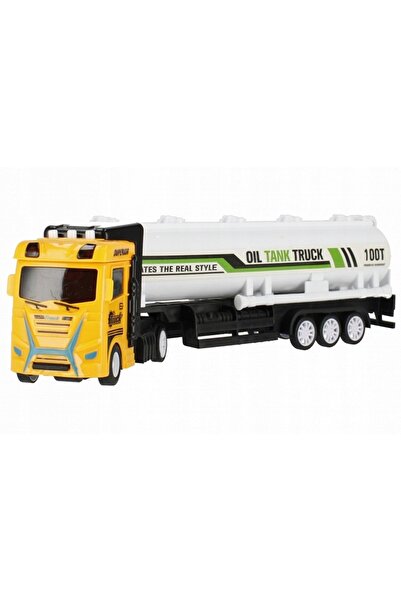 rexa لعبة شاحنة صهريج نفط - نموذج مركبة نقل وقود كبيرة للأطفال
