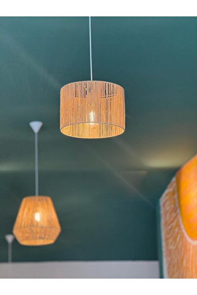 Maison Avf Naksos Rafya Hasır Bohem Avize