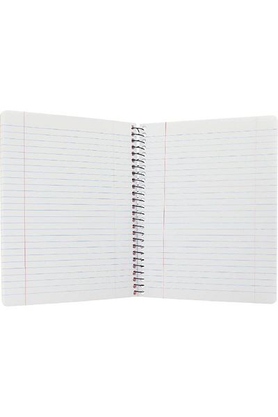 Roco Neon Purple Single Ruled Notebook A5 - 100 Sheets (Arabic)