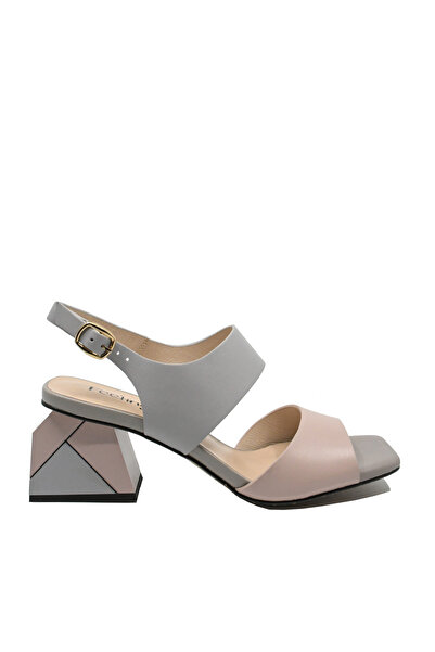 FEELİNG Elegant Sandals Feeling, Blue Pink, Leather