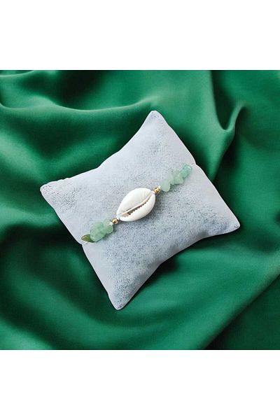 devritarz Aventurine Stone Healing Natural Stone Macrame Braided Bracelet Design