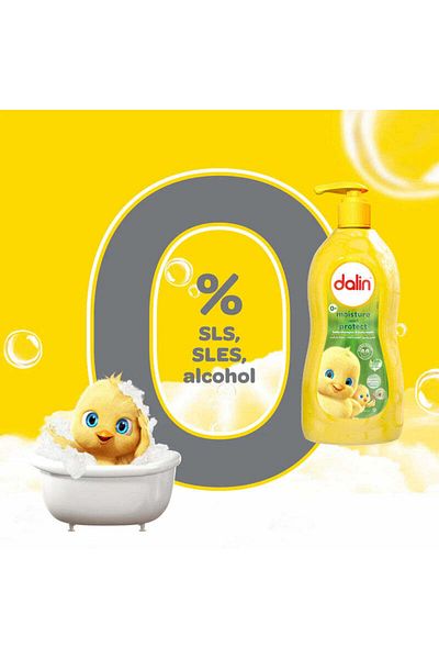 Dalin Moisture and Protect Baby Shampoo & Body Wash 700 ML