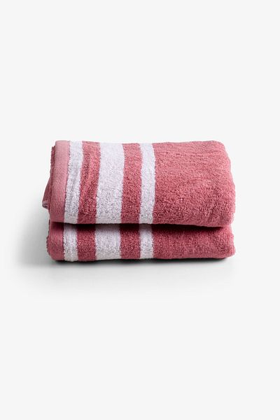 Goldstar Home Linea 2-Piece Face Towel Set 50X90 Fuchsia