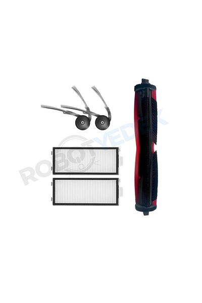 robotyedek Roborock Saros Z70 Compatible Brush Hepa Filter Set Without Mop - 5 Pieces