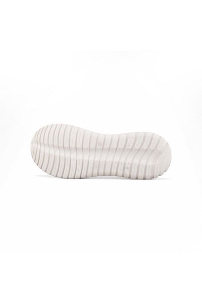 M.P. Women's daily sandals - beige, leather