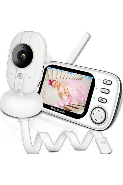 PERFORMTECH Baby Monitor WiFi Performtech™ NightVision HD, Suport Baby Monitor, Flexibil si Stabil