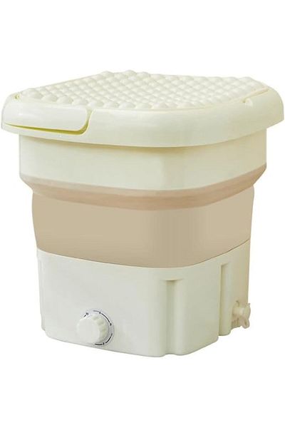 Biki Powerful Portable Folding Washing Machine, Modern, Lightweight and Convenient with 8 Liter Capacity,