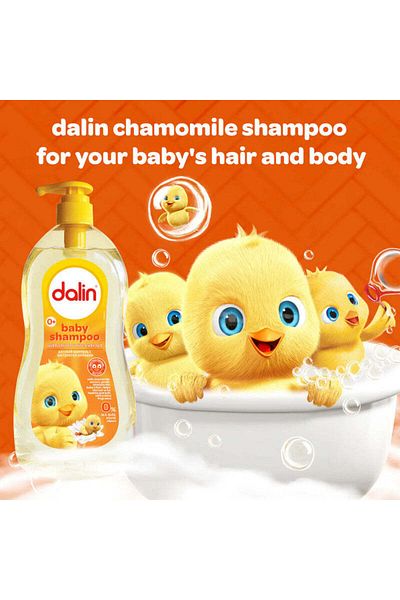 Dalin Baby Shampoo & Body Wash with Chamomile Extract 500 ML