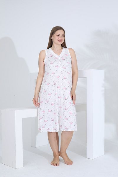 Evia Rochie de damă Angelique Bamboo fără mâneci mărime mare 22529