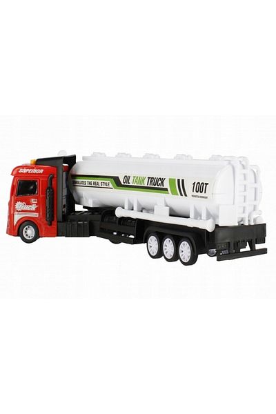 rexa Oil Tanker Truck Toy – Large Fuel Transport Vehicle Model for Kids
