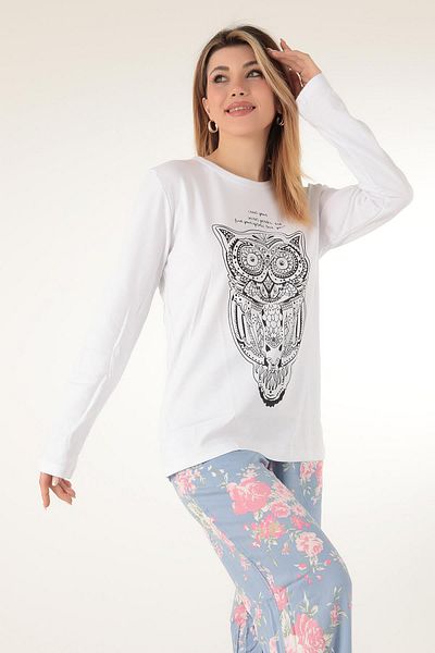 Miorre Floral Women's Pajama Set